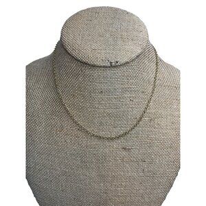 Dainty Gold Tone Clair's Girls Necklace with Extender